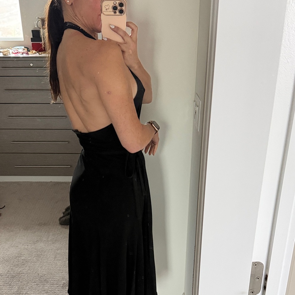 BCBG Black Backless Dress - Picture 4 of 4